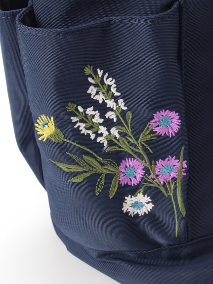 「glanta」フラワー刺繍ショルダートートバッグ（バッグ・財布・小物入れ/トートバッグ）の詳細画像