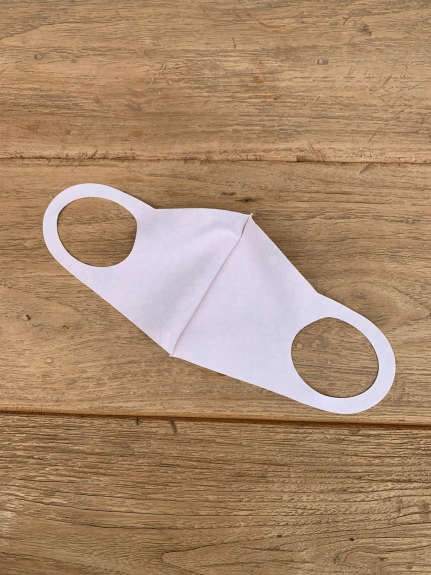 【洗えるマスク】フラワー＆いちごプリント立体布マスク（ファッション雑貨/その他ファッション雑貨）の詳細画像