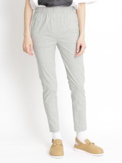 ハク(H.A.K)のレーヨンリネンコットンストレッチレギンスパンツ レギパン