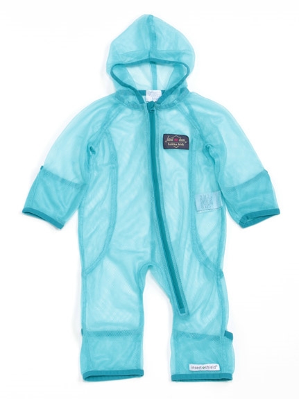 「ベビー」【インセクトシールド・虫よけ】ポリエステルメッシュカヤオール（ロンパース・カバーオール/ロンパース・カバーオール(ベビー)）の詳細画像