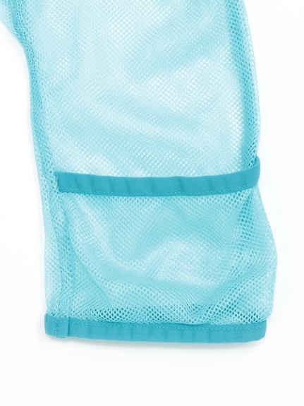 「ベビー」【インセクトシールド・虫よけ】ポリエステルメッシュカヤオール（ロンパース・カバーオール/ロンパース・カバーオール(ベビー)）の詳細画像