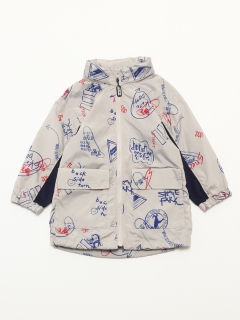 ハッカベビー(hakka baby)の[ベビー]ストリートプリントブルゾン アウター(ベビー)