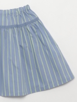 ストライプギャザースカート（膝丈スカート）｜hakka kids（ハッカ  