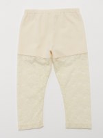 スパッツ、パンツ レースミックススパッツパンツ（レギンス）｜hakka kids（ハッカ