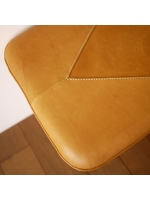 レザーベンチ S キャメル W57×D32×H45cm（家具）｜Madu（マディ