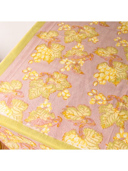 Mas d'Ouvan ヴァインヤード テーブルクロス グリーン（【Madu】ファブリック/テーブルクロス）の詳細画像