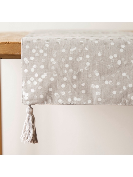 SAVA　コル　テーブルランナー　グレー（【Madu】ファブリック/テーブルクロス）の詳細画像