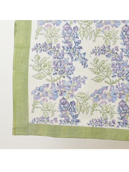 Mas d'Ouvan グリシーヌ パレオ ブルー（【Madu】ファブリック/テーブルクロス）の詳細画像