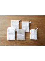 ♡新品タグ付♡ リネンコットンクロス ショートジレ　定価10.8万　24AW コットンクロス 2Pセット ナチュラル（キッチンクロス）｜Madu（マディ