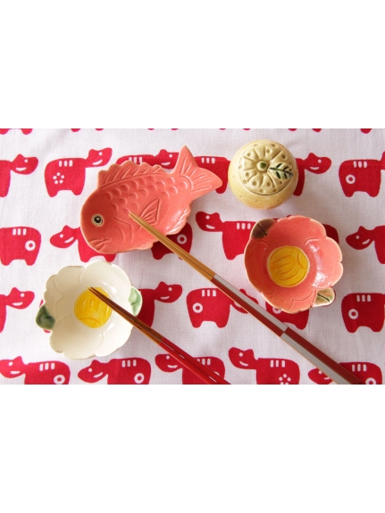 椿 小鉢 赤（【Madu】食器/ボウル・鉢）の詳細画像