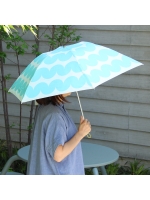 オンライン限定】 「korko」スティナ柄 折りたたみ晴雨兼用日傘
