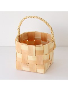 マディ(Madu)のパイン マッシュルーム バスケット S バスケット・収納