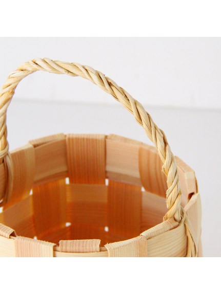 パイン マッシュルーム バスケット S（【Madu】インテリア雑貨/バスケット・収納）の詳細画像