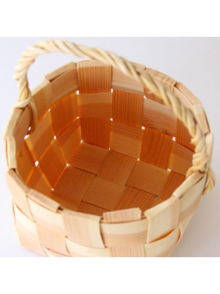 パイン マッシュルーム バスケット S（【Madu】インテリア雑貨/バスケット・収納）の詳細画像