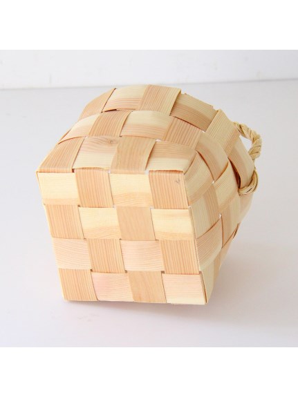 パイン マッシュルーム バスケット S（【Madu】インテリア雑貨/バスケット・収納）の詳細画像