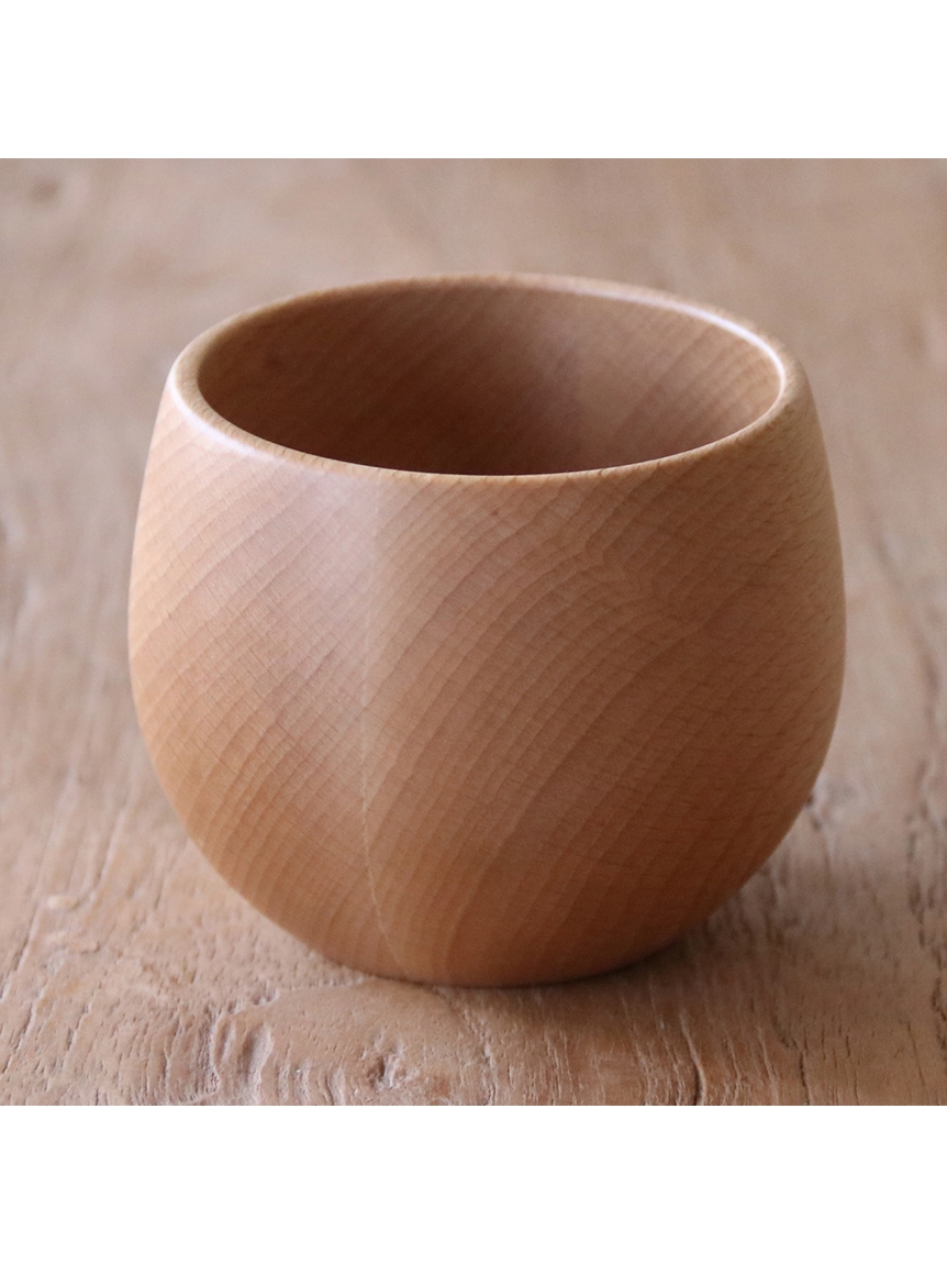 TOUGEI ラウンドコップ ビーチ（木の食器）｜Madu（マディ）｜HAKKA