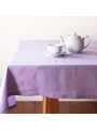 ベラルーシリネン テーブルクロス ラベンダー（テーブルクロス