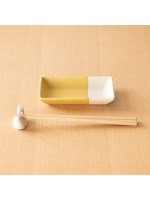 掛け分け 長角皿 小 黄（プレート・皿）｜Madu（マディ）｜HAKKA公式