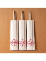 水引き お箸袋 梅いちりん 三膳セット（箸・箸置）｜Madu（マディ