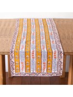 Mas d'Ouvan アヴィニョン テーブルランナー（テーブルクロス）｜Madu