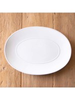 コスタ・ノバ フリッソ オーバルプラター L ホワイト（プレート・皿