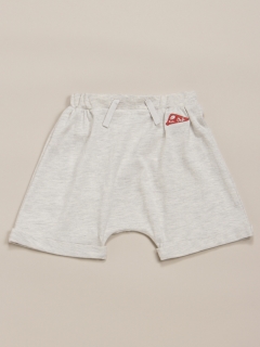 オレンジハッカ(Orange hakka)の[ベビー・吸湿速乾]Orange hakka 裾カフス付きサルエルハーフパンツ ボトムス(ベビー)