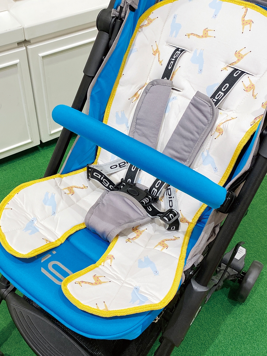 オリジナルプリントストローラーマット(保冷剤付)（ベビーカー用品