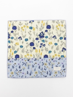 スーパーハッカ(SUPER HAKKA)の小花配色プリントハンドタオル ハンカチ・ハンドタオル