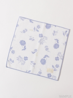 スーパーハッカ(SUPER HAKKA)のハナウサギプリントハンドタオル ハンカチ・ハンドタオル