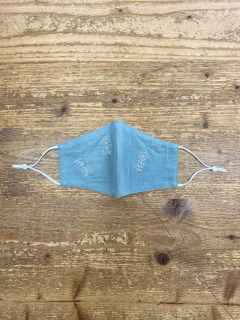 スーパーハッカ(SUPER HAKKA)の【洗えるマスク・接触冷感・消臭効果・抗菌効果】フラワーダンス刺しゅう立体マスク その他ファッション雑貨