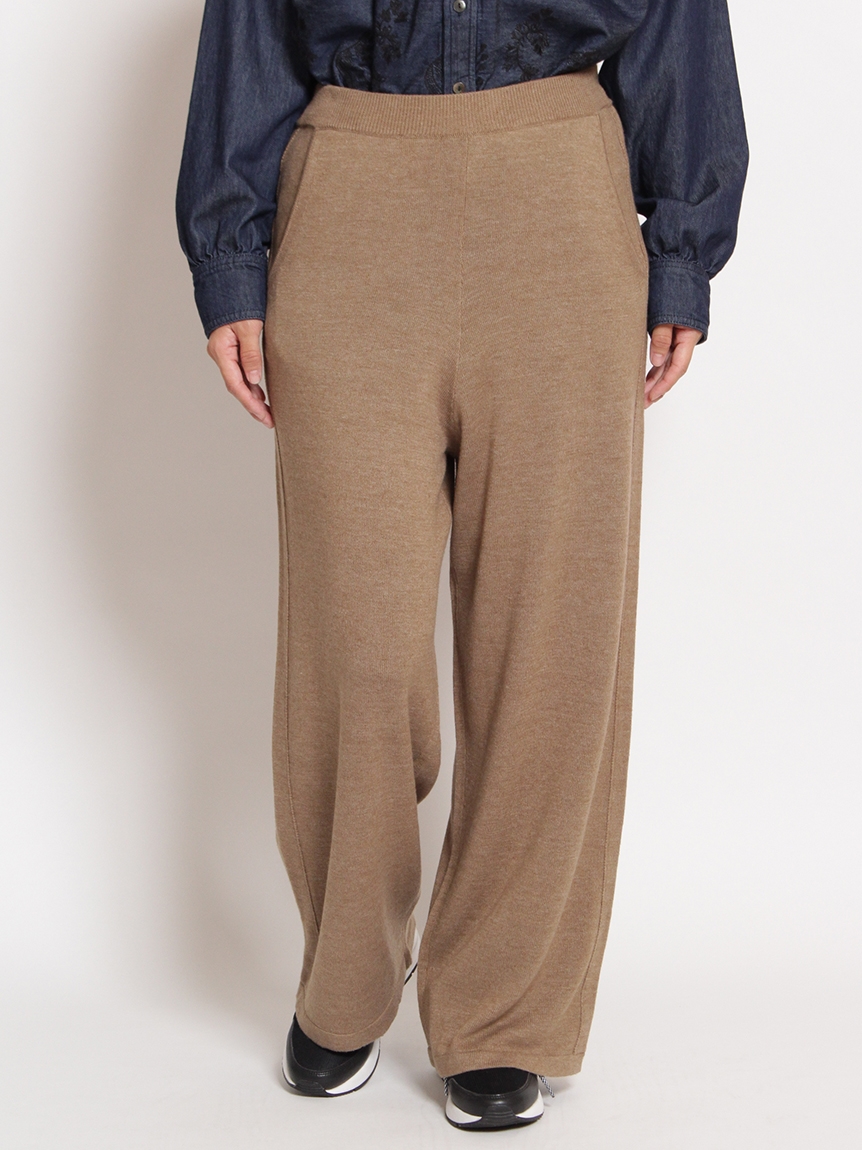 コットンアクリル天竺ニットパンツ（その他パンツ）｜SUPER HAKKA